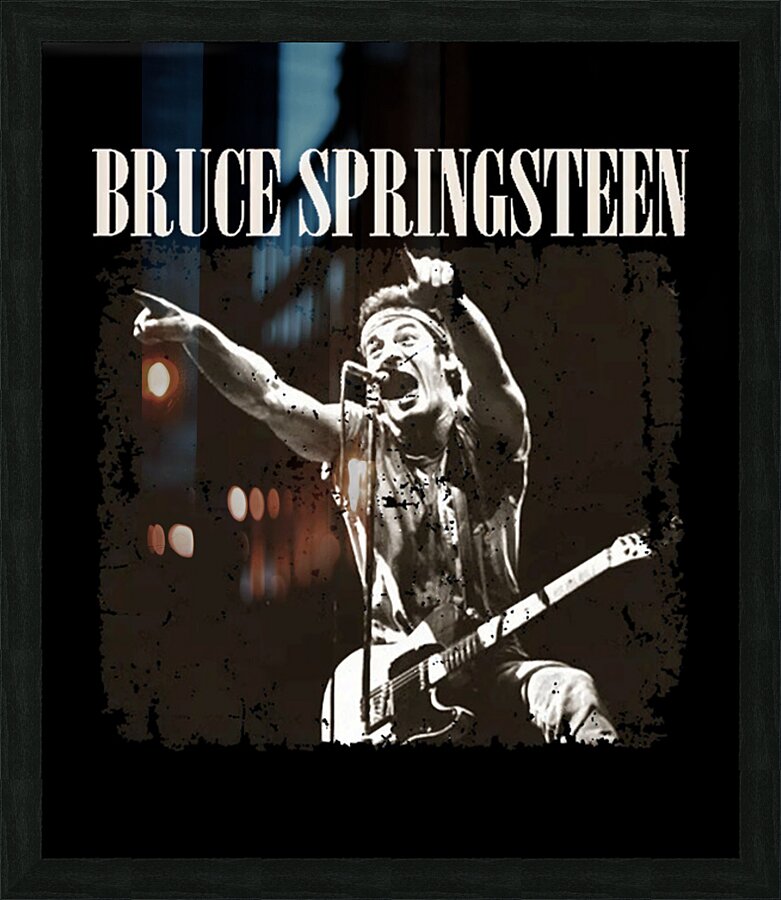 Bruce Springsteen 61 Picture Frame print