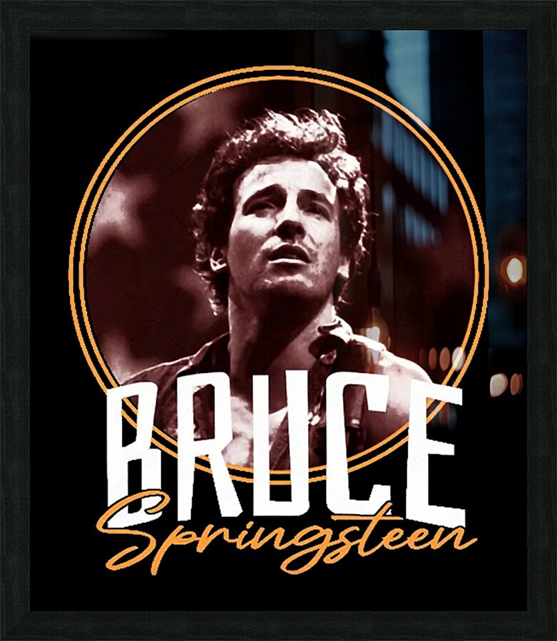 Bruce Springsteen 62 Picture Frame print