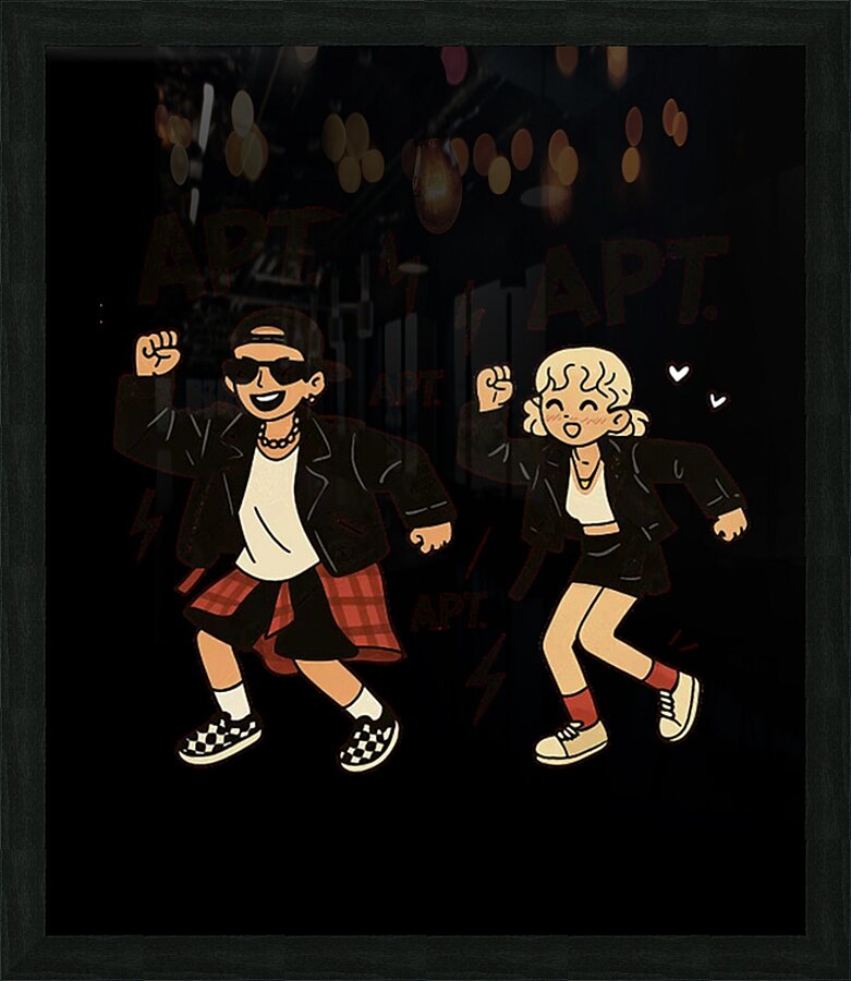 Bruno Mars 12 Picture Frame print