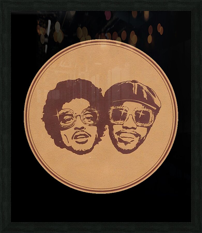 Bruno Mars 20 Picture Frame print