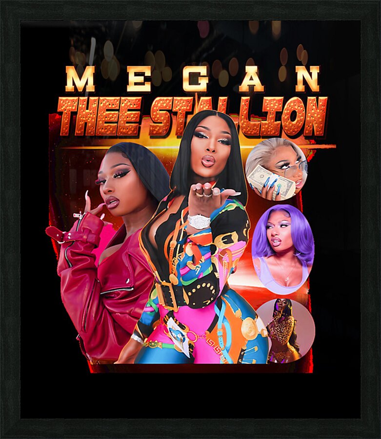 Cardi B 6 Picture Frame print