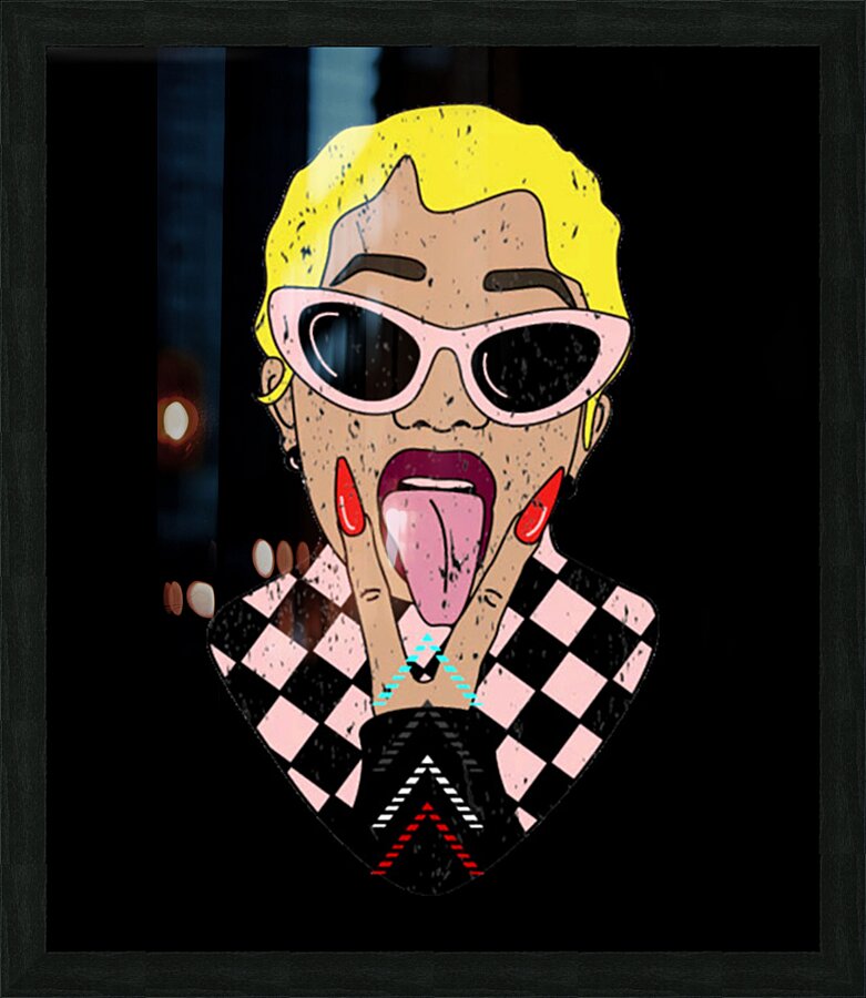 Cardi B 30 Picture Frame print