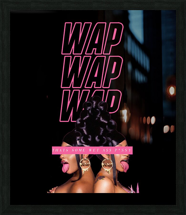 Cardi B 36 Picture Frame print