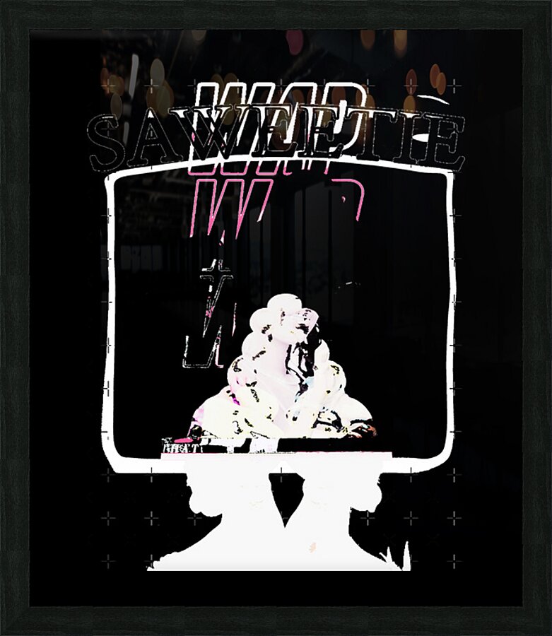 Cardi B 52 Picture Frame print