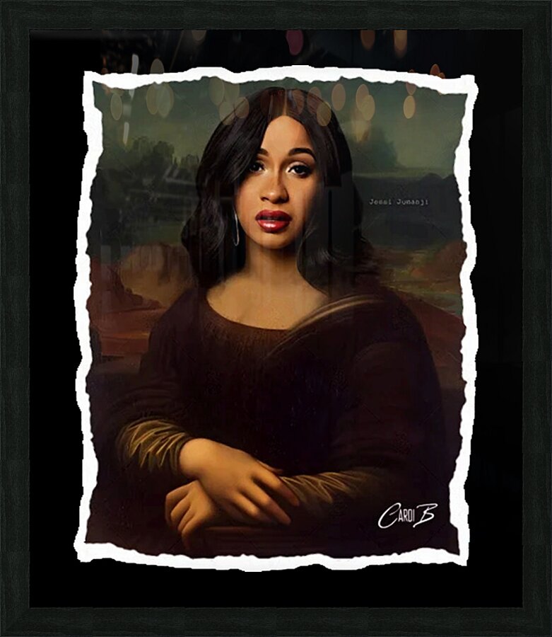 Cardi B 57 Picture Frame print