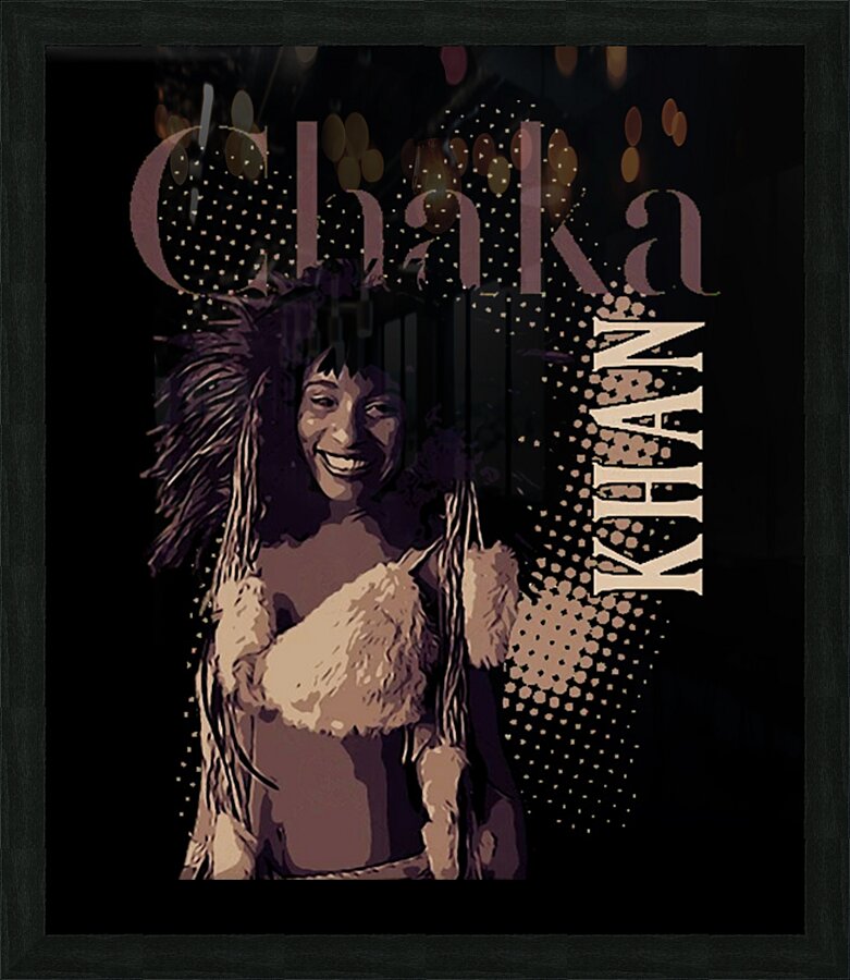 Chaka Khan 3 Picture Frame print