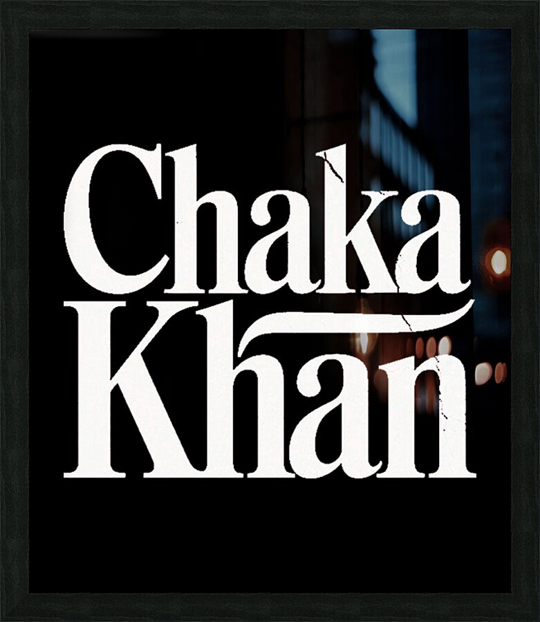 Chaka Khan 14 Picture Frame print
