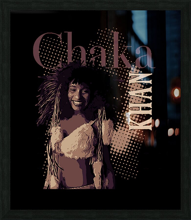 Chaka Khan 7 Picture Frame print
