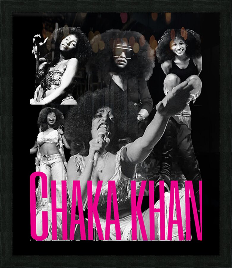 Chaka Khan 21 Picture Frame print