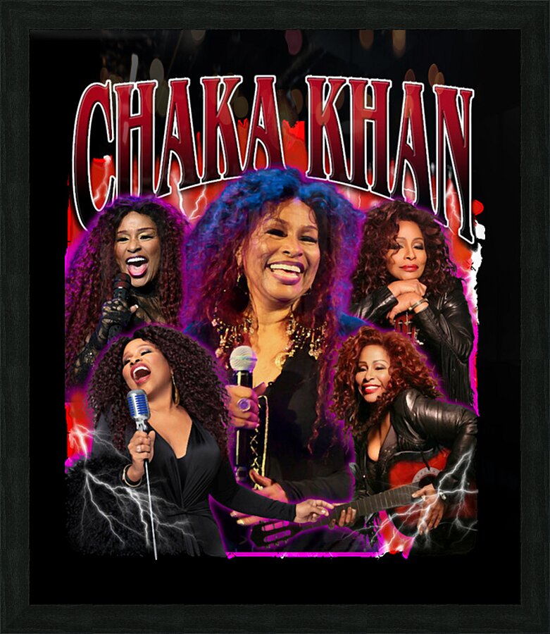 Chaka Khan 49 Picture Frame print