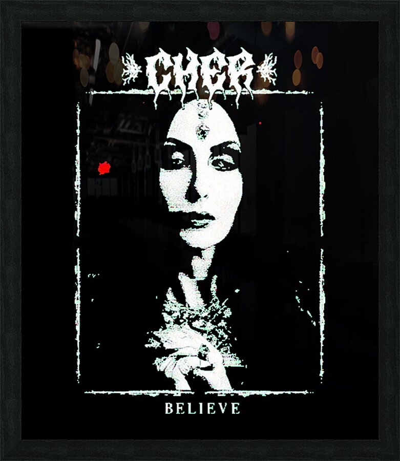 Cher 1 Picture Frame print