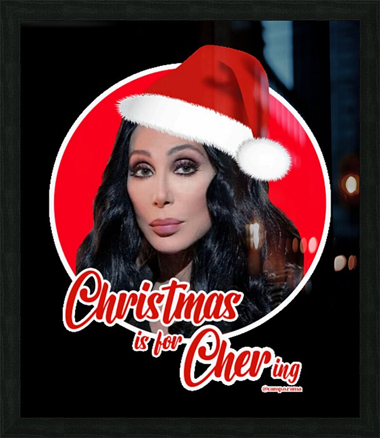Cher 11 Picture Frame print