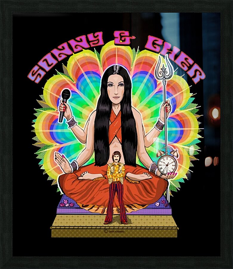 Cher 13 Picture Frame print