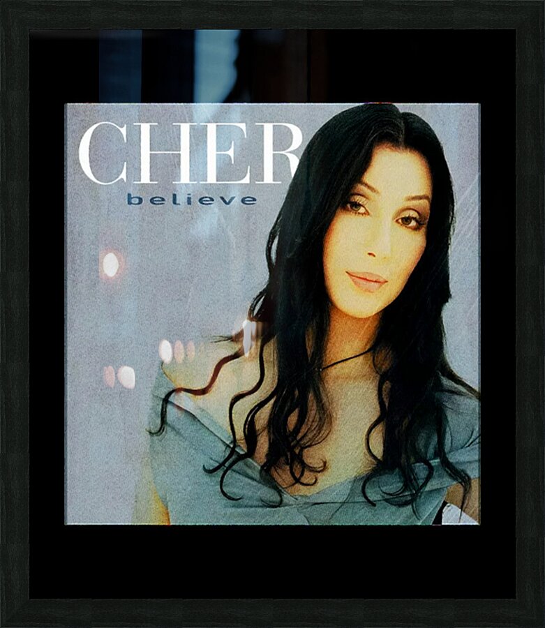 Cher 21 Picture Frame print
