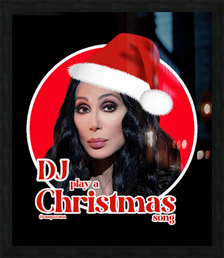 Cher 22 Picture Frame print
