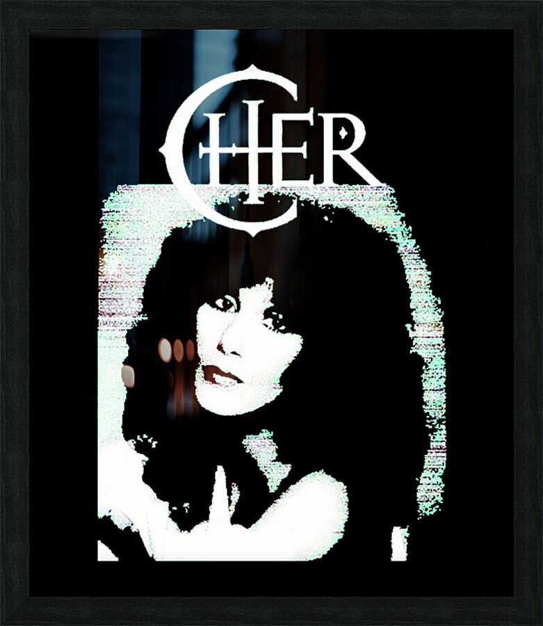 Cher 26 Picture Frame print