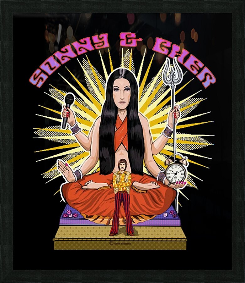 Cher 27 Picture Frame print