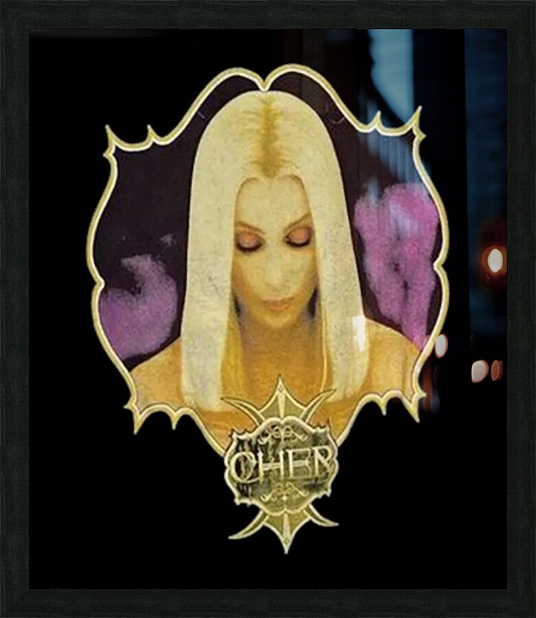 Cher 30 Picture Frame print