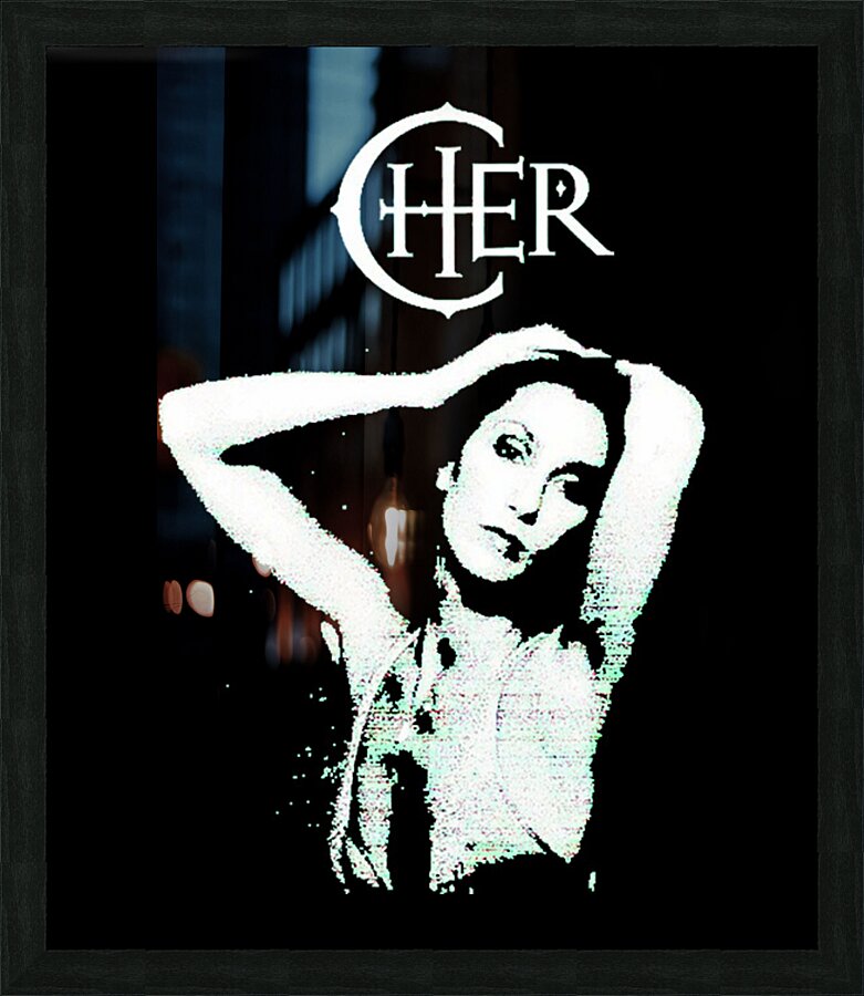Cher 31 Picture Frame print