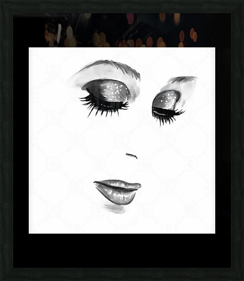 Cher 36 Picture Frame print