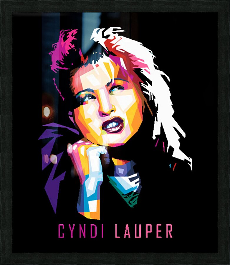 Cyndi Lauper 69 Picture Frame print