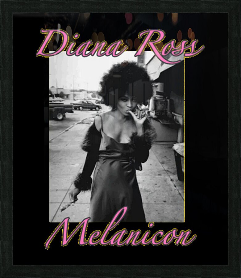 Diana Ross 13 Picture Frame print