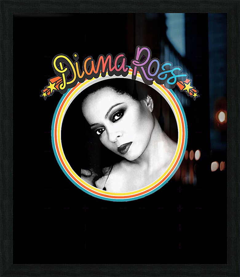 Diana Ross 29 Picture Frame print