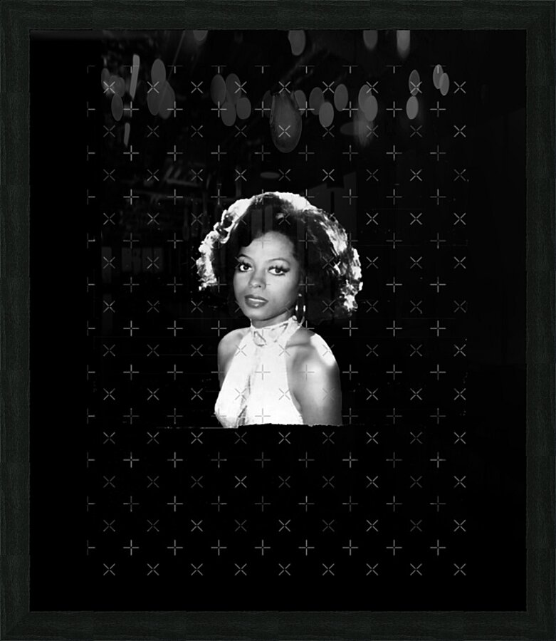 Diana Ross 21 Picture Frame print