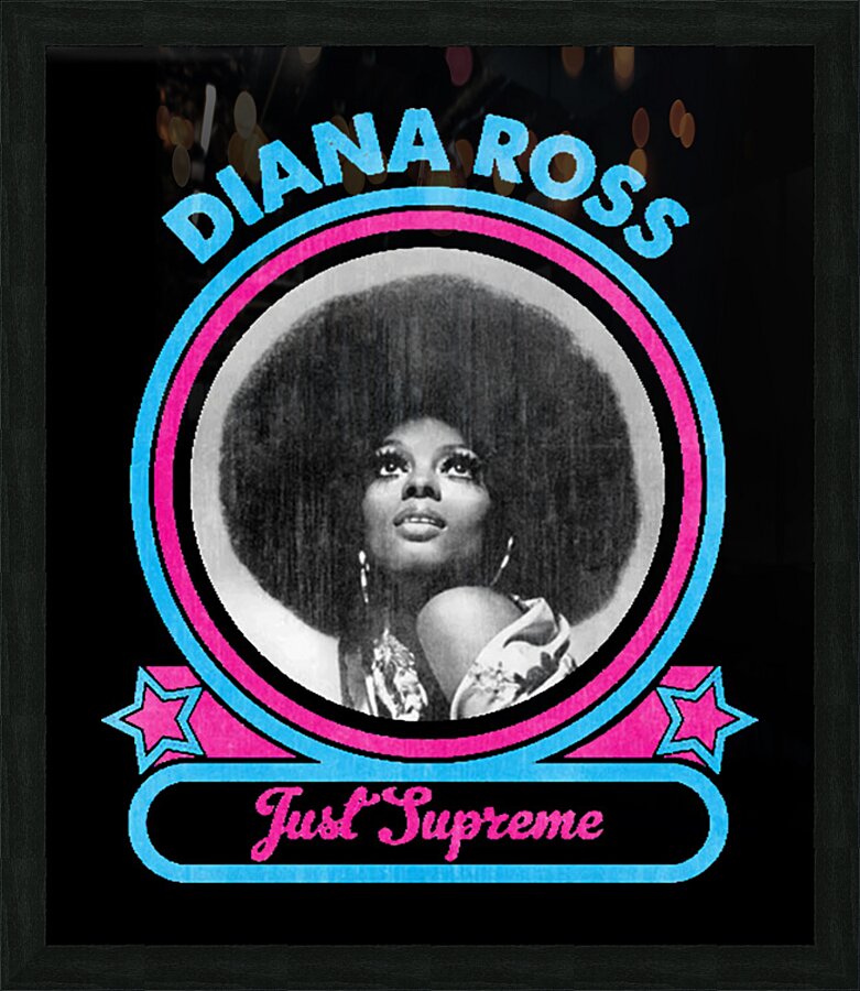 Diana Ross 39 Picture Frame print