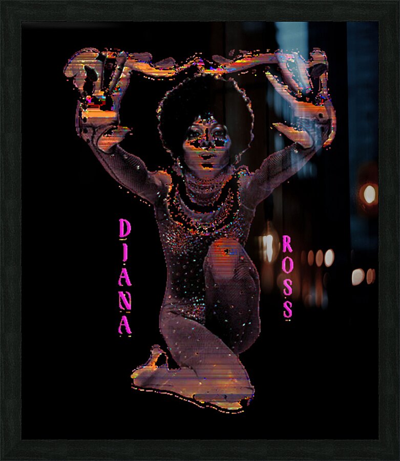 Diana Ross 54 Picture Frame print