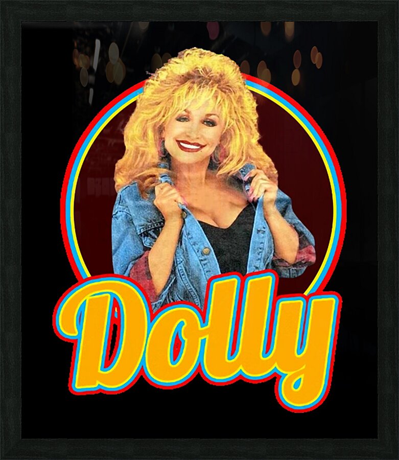 Dolly Parton 14 Picture Frame print