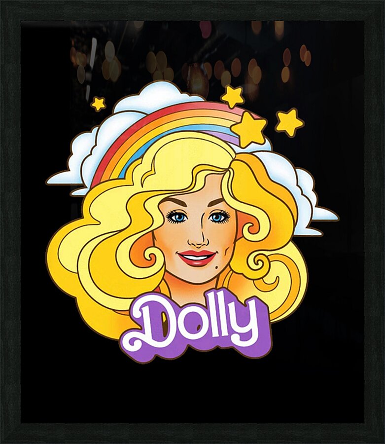 Dolly Parton 16 Picture Frame print