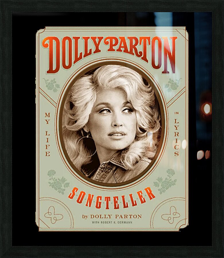 Dolly Parton 17 Picture Frame print