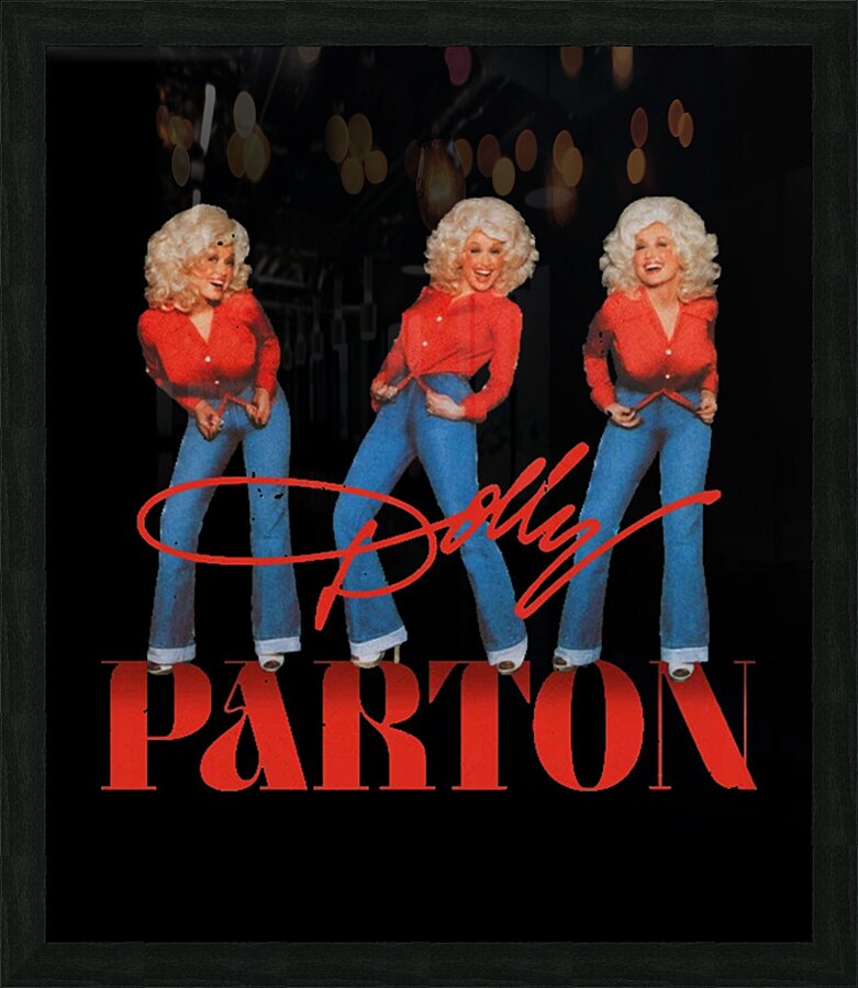 Dolly Parton 19 Picture Frame print