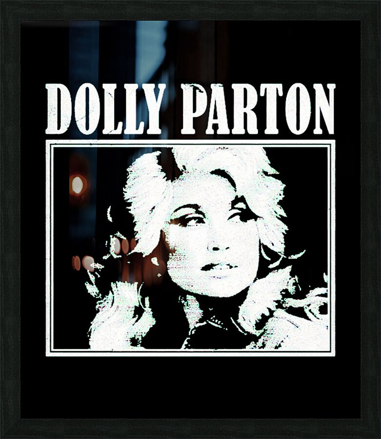Dolly Parton 22 Picture Frame print
