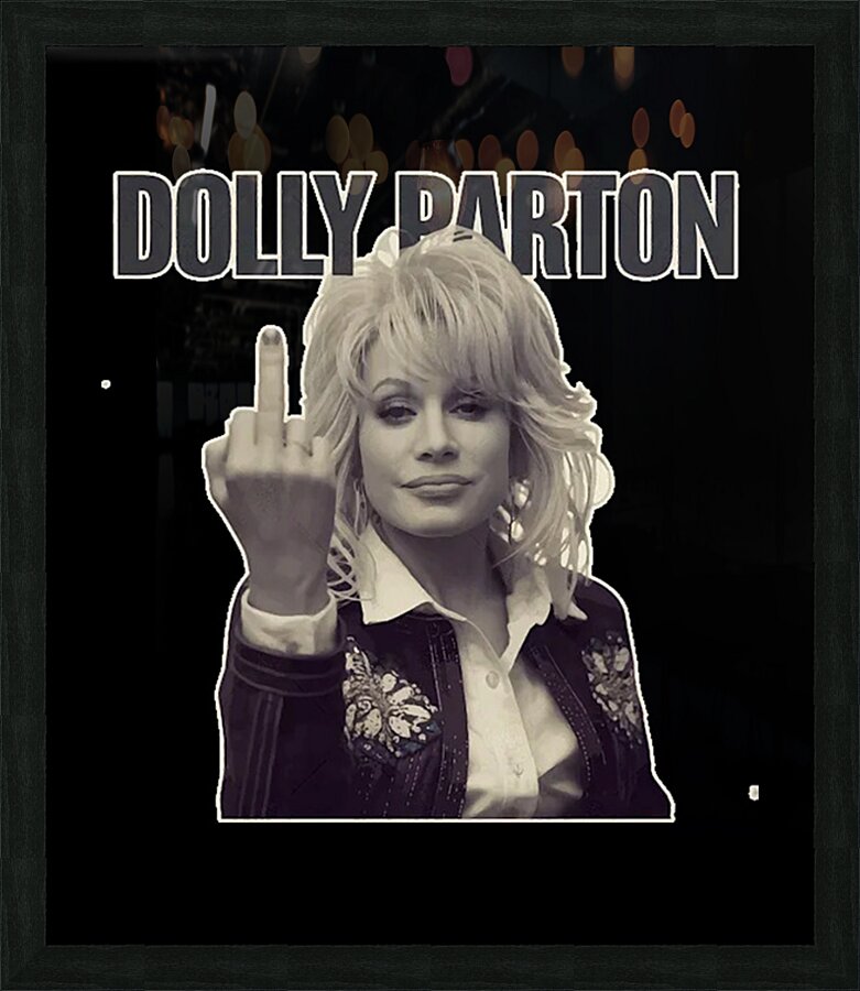 Dolly Parton 26 Picture Frame print