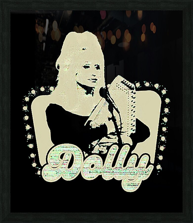 Dolly Parton 29 Picture Frame print