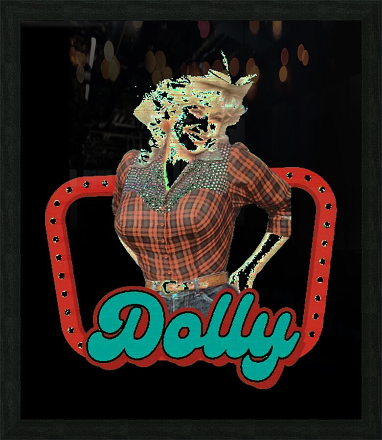 Dolly Parton 34 Picture Frame print