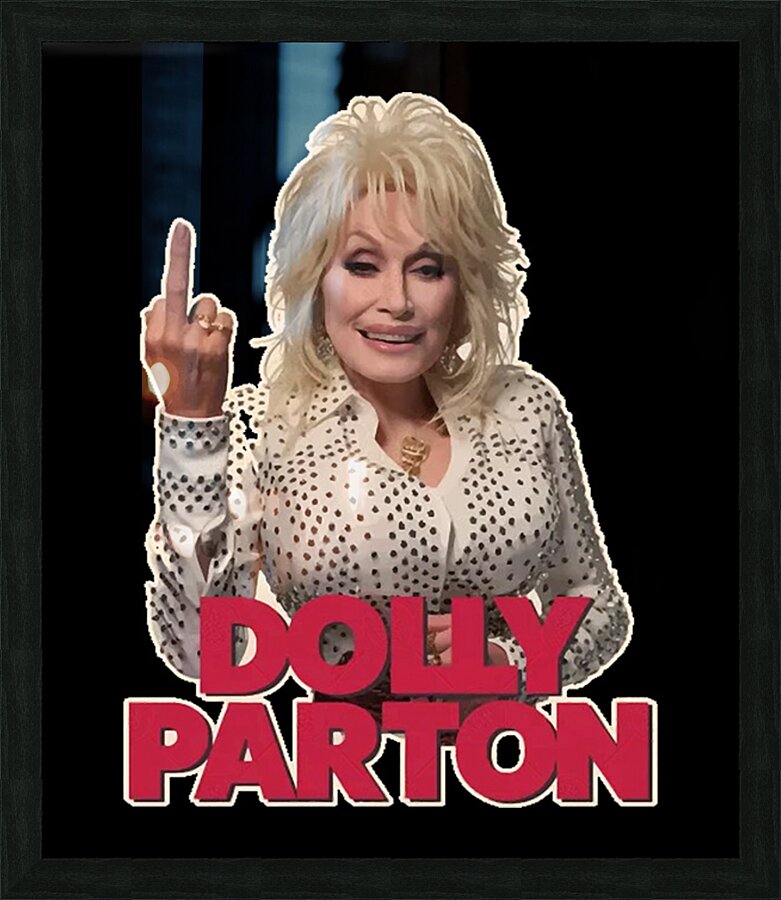 Dolly Parton 36 Picture Frame print