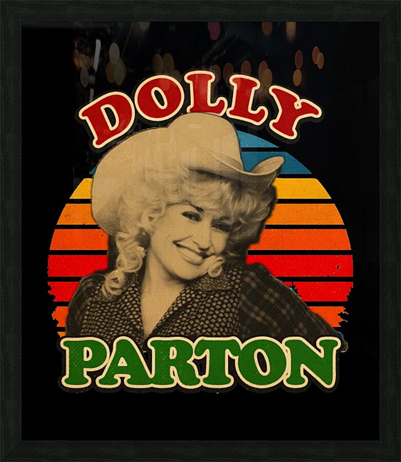 Dolly Parton 38 Picture Frame print