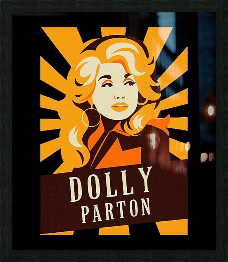 Dolly Parton 39 Picture Frame print