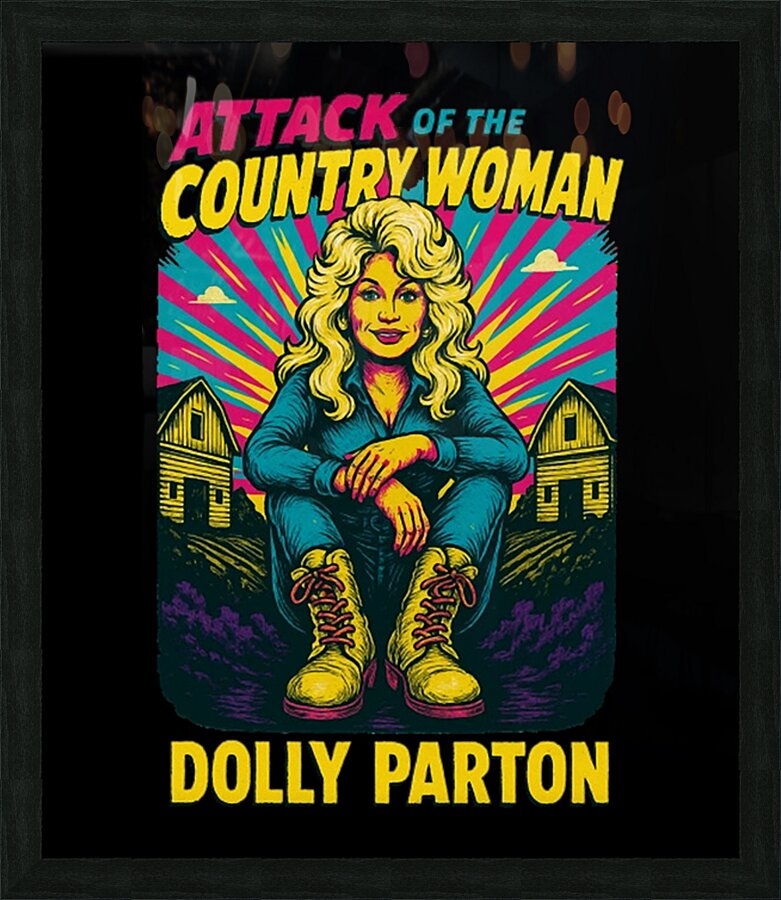 Dolly Parton 42 Picture Frame print