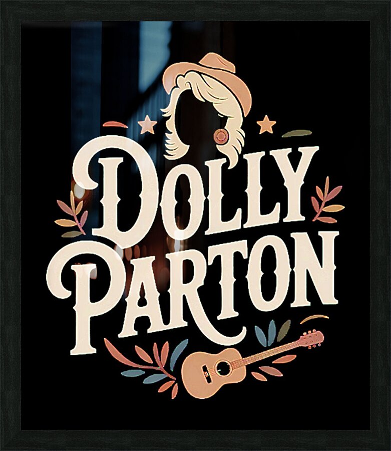 Dolly Parton 3 Picture Frame print