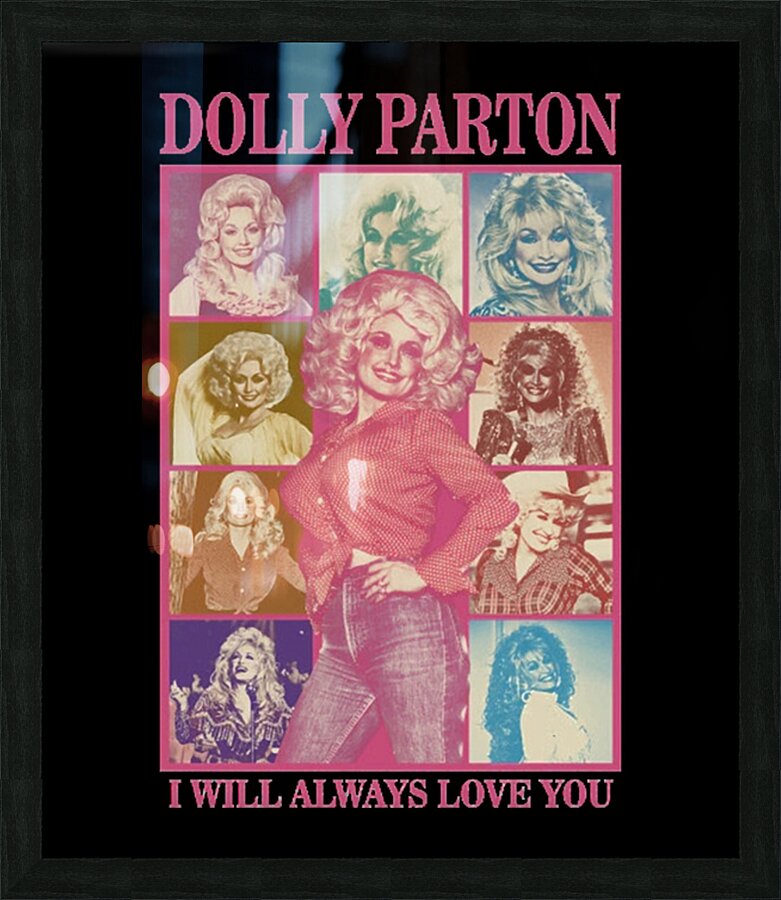 Dolly Parton 6 Picture Frame print