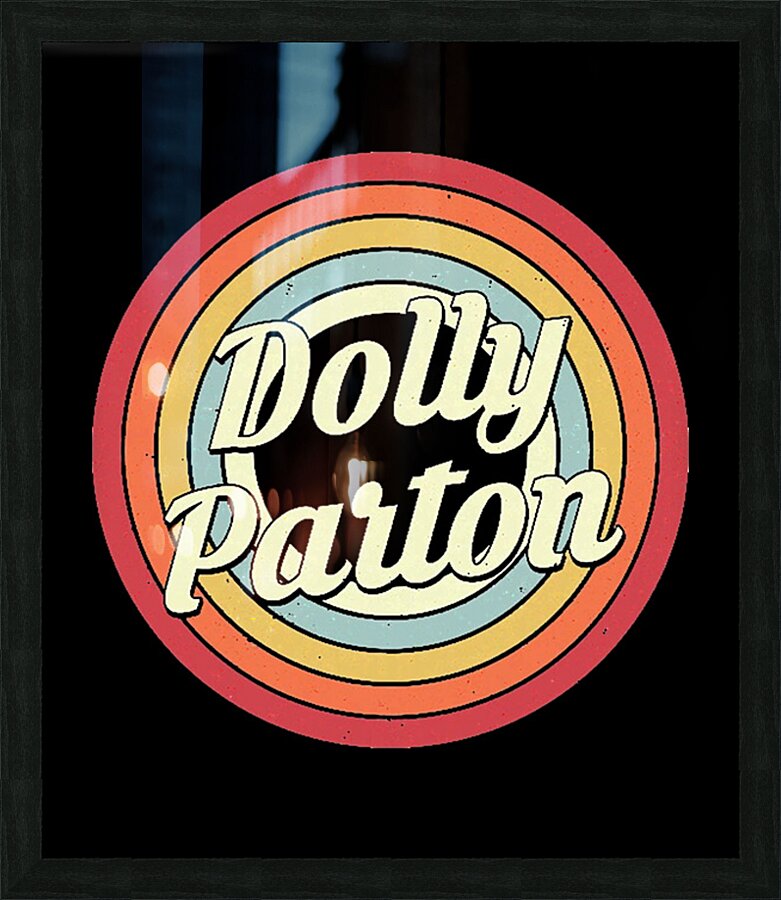 Dolly Parton 7 Picture Frame print