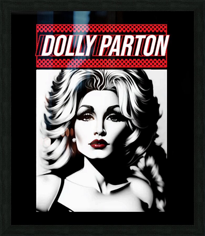 Dolly Parton 8 Picture Frame print