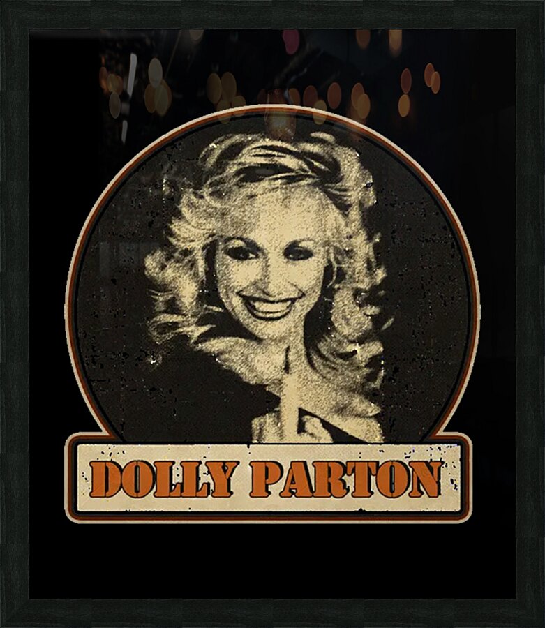 Dolly Parton 9 Picture Frame print