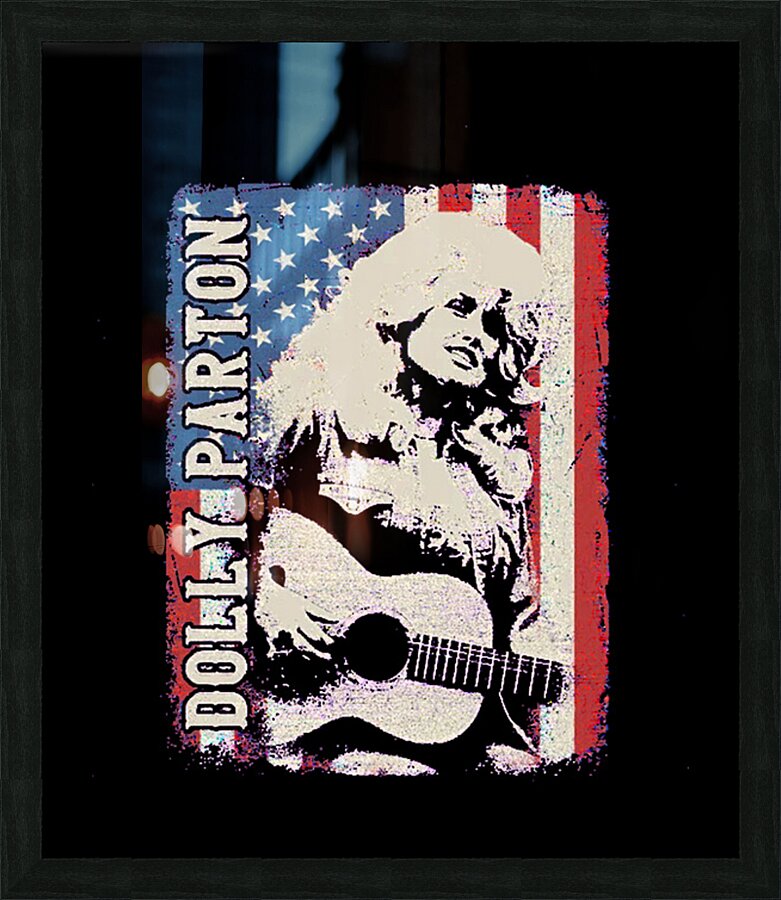 Dolly Parton 15 Picture Frame print