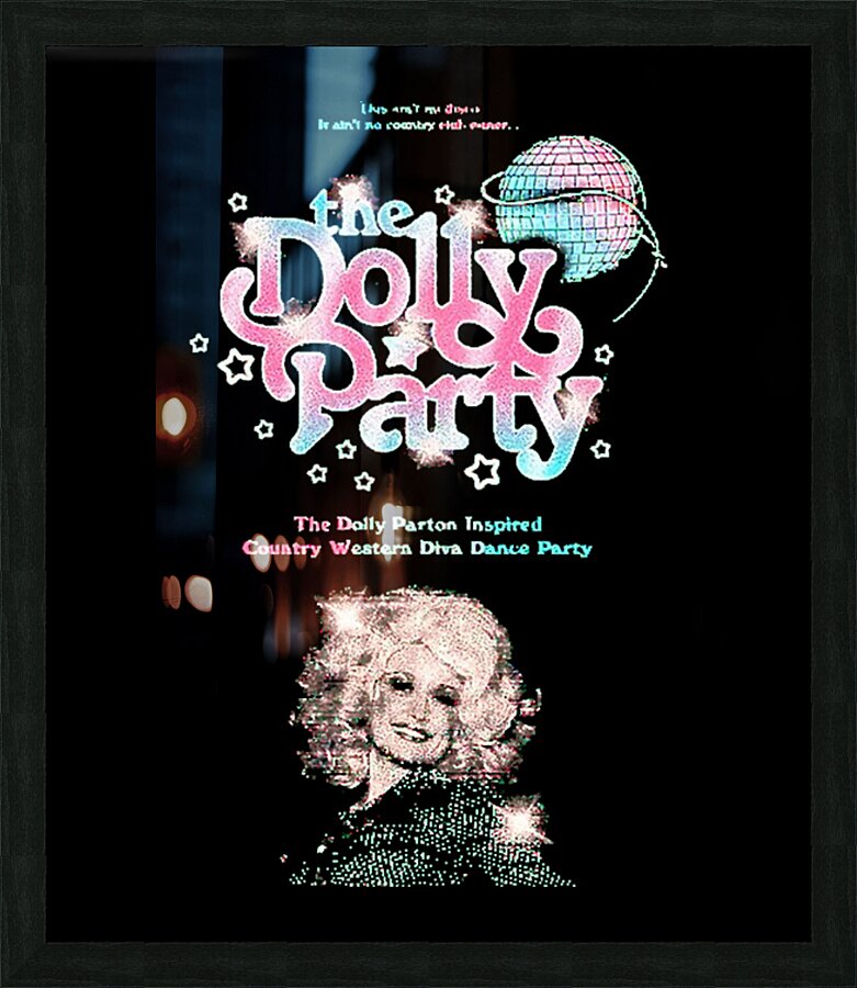 Dolly Parton 16 Picture Frame print