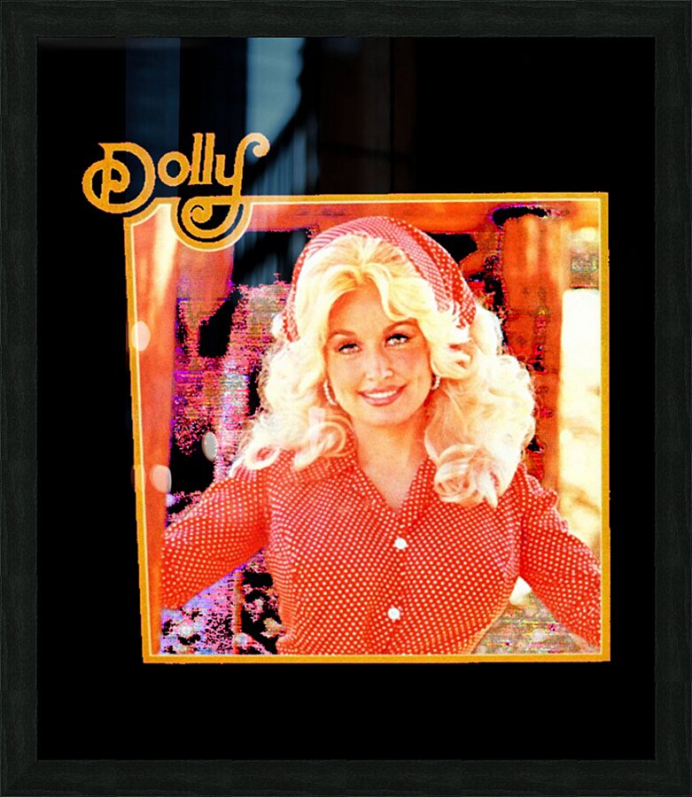 Dolly Parton 25 Picture Frame print